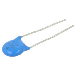 Varistor: oxid de metal; THT; 300VAC; 385VDC; 470V; 2,5kA; Ø10mm
