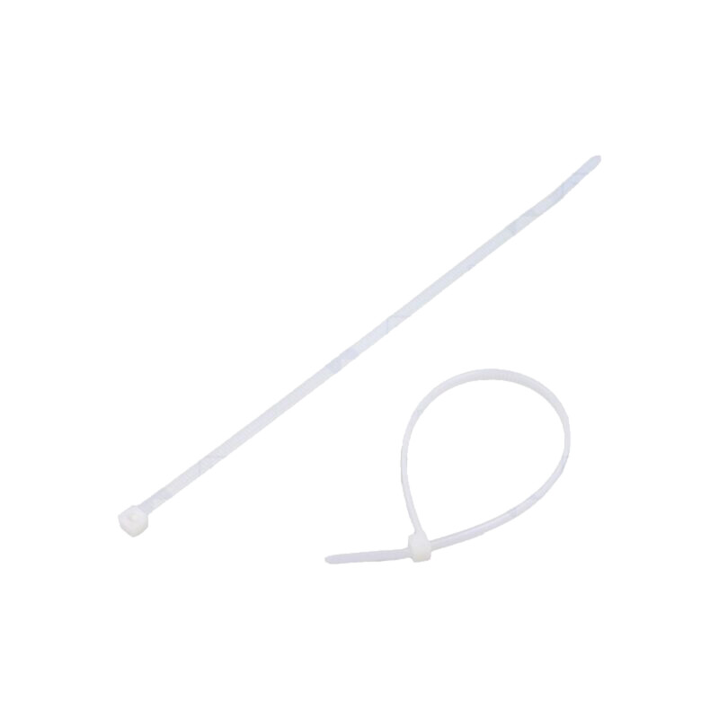 Colier de strângere; L: 198mm; W: 3,5mm; naturală; poliamidă; 135N