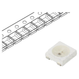 Programabilă LED; RGB; SMD; 5050,PLCC4; 3,7÷5,5VDC; 5x5x1,6mm
