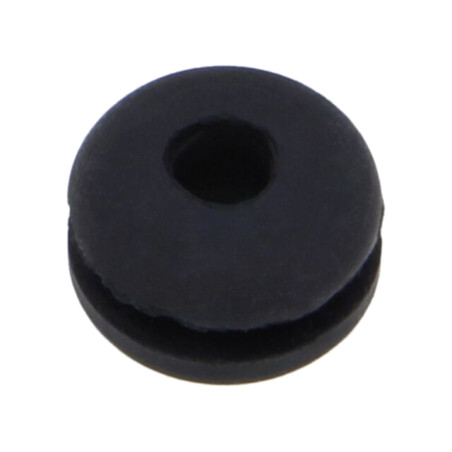 Manşon; Øorif.mont: 7mm; Øorif: 3mm; neagră; Gros.panou: max.1,5mm
