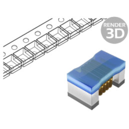 Inductor: fir; SMD; 0603; 47nH; 600mA; 0,28Ω; ±2%; LQW; 180mm