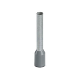 Vârf: tub de capăt; izolată; cupru; 4mm2; Lung.capăt: 18mm; gri