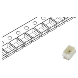 LED; roşie; SMD; 2214,PLCC2; 180÷250mcd; 1,6÷2,4VDC; 2,2x1,4x1,3mm