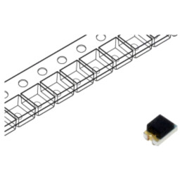 Fototranzistor; SMD; 70mW; Dim: 2x1,25x1mm; λp max: 850nm; 30V; 15us