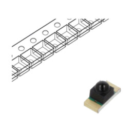 Fototranzistor; SMD; 75mW; Dim: 3,2x1,6x2mm; λp max: 940nm; 30V