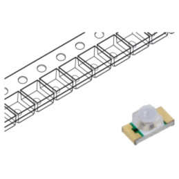 Emiţător IR; 850nm; transparent; 35°; 1÷1,8VDC; SMD; 20mA