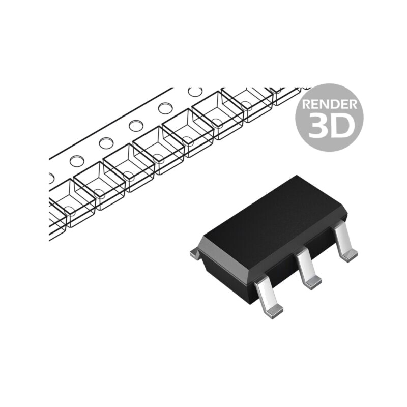 IC: digital; bilateral,SPST; Ch: 1; CMOS,TTL; SMD; TSSOP5; LVC IC: digital; bilateral,SPST; Ch: 1; CMOS,TTL; SMD; TSSOP5; LVC