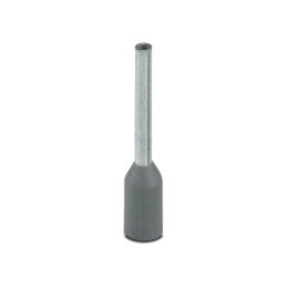 Vârf: tub de capăt; izolată; cupru; 0,14mm2; Lung.capăt: 8mm; gri