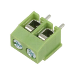 Conector: regletă de conexiuni pt.PCB; Terminal; 10A; 300V; verde