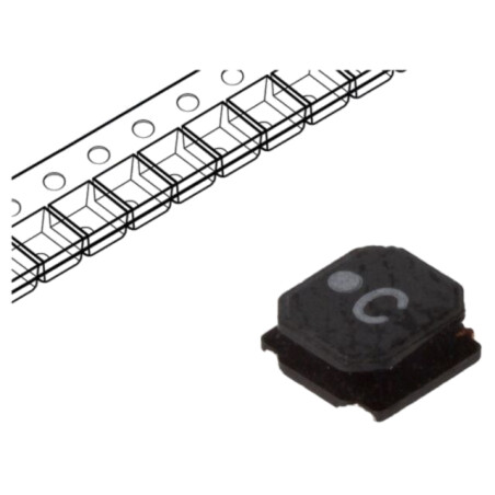 Inductor: fir; SMD; 2,2uH; Ilucru: 2,2A; 42mΩ; ±20%; 4x4x1,8mm
