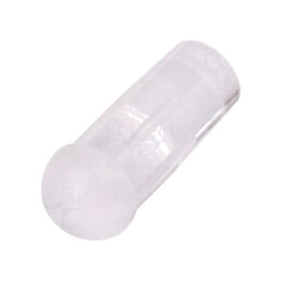 Tub pentru LED-uri; Ø3,2mm; Lung: 6mm; rotund; drept; UL94V-2