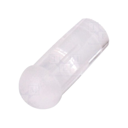 Tub pentru LED-uri; Ø3,2mm; Lung: 6mm; rotund; drept; UL94V-2
