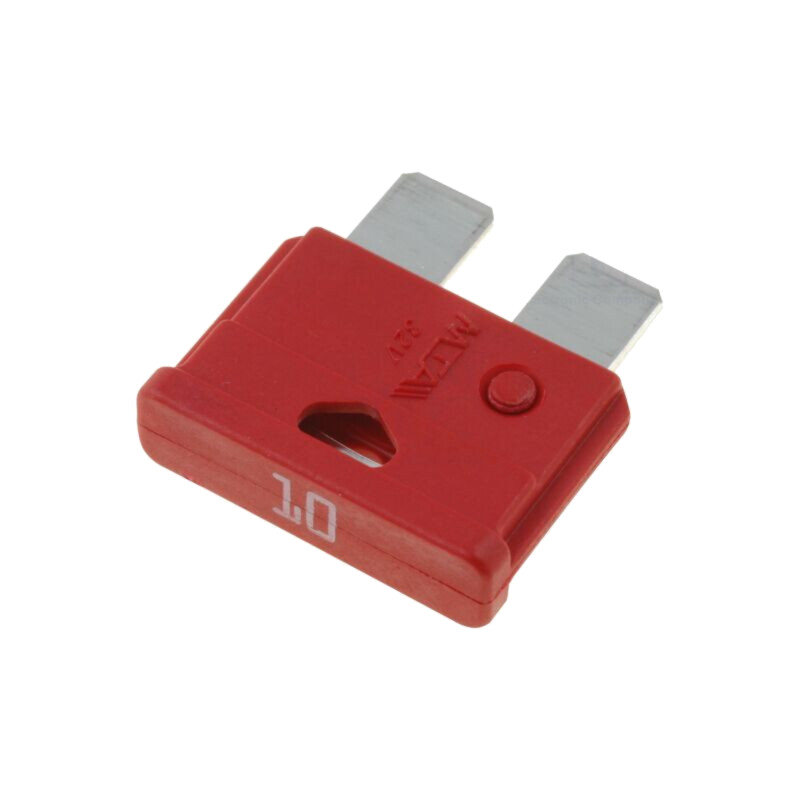 Siguranţă: siguranţă; 10A; 32VDC; auto; 19mm; UNIVAL Siguranţă: siguranţă; 10A; 32VDC; auto; 19mm; UNIVAL