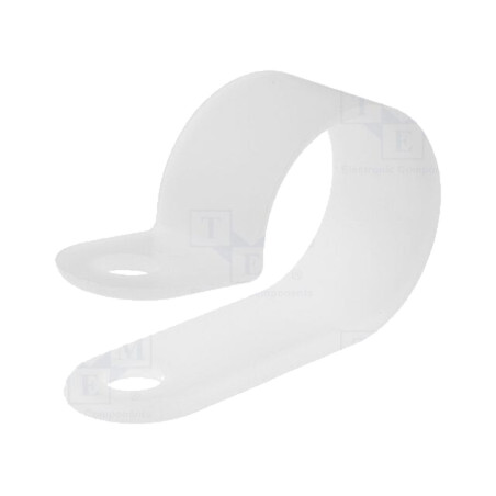 Clipsuri; Clipsuri tip P pentru cabluri; Øbuclă: 17mm; poliamidă