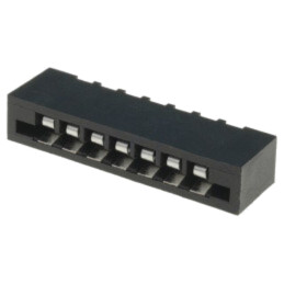 Conector: FFC/FPC; drept; PIN: 7; Non-ZIF; THT; cositorit; 20mΩ; 500V