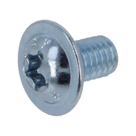 Şurub; cu flanşă; M6x10; 1; Cap: buton; Torx®; TX30; oţel; zinc