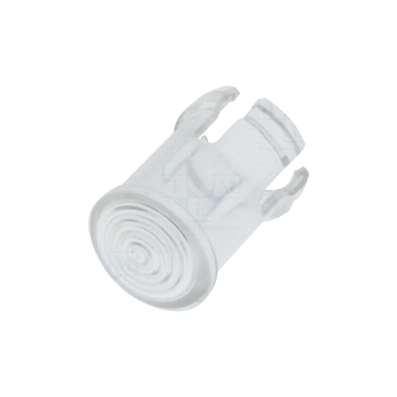 Lentilă LED; rotund; policarbonat; transparentă; 5mm; UL94V-0 Lentilă LED; rotund; policarbonat; transparentă; 5mm; UL94V-0