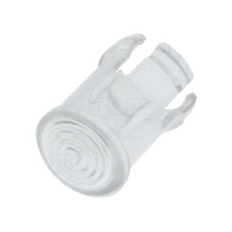 Lentilă LED; rotund; policarbonat; transparentă; 5mm; UL94V-0