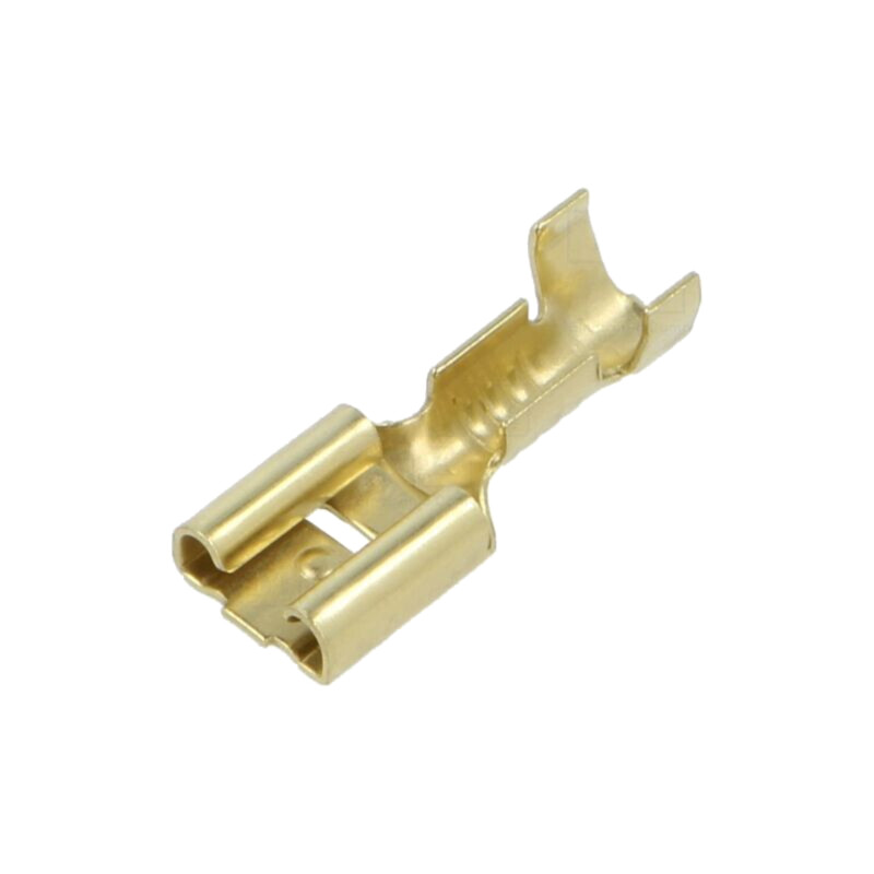 Terminal: plat; 6,3mm; 0,8mm; mamă; 1÷2,5mm2; crimpat; pe cablu Terminal: plat; 6,3mm; 0,8mm; mamă; 1÷2,5mm2; crimpat; pe cablu