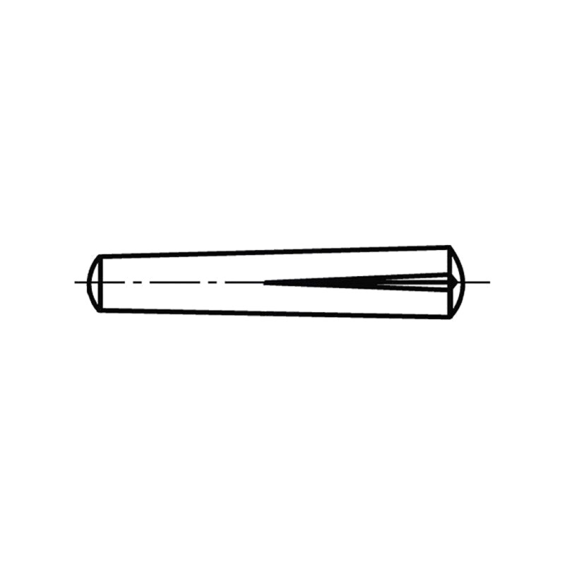 Ştift conic; oţel; BN 883; Ø: 3mm; L: 8mm; DIN 1472; ISO 8745 Ştift conic; oţel; BN 883; Ø: 3mm; L: 8mm; DIN 1472; ISO 8745