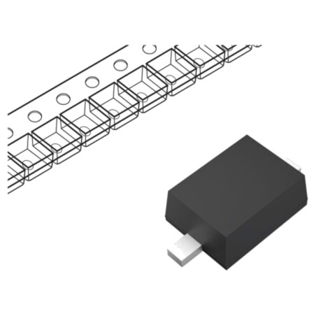 Diodă: TVS; 11V; unidirecţională; SOD923F; rolă,bandă