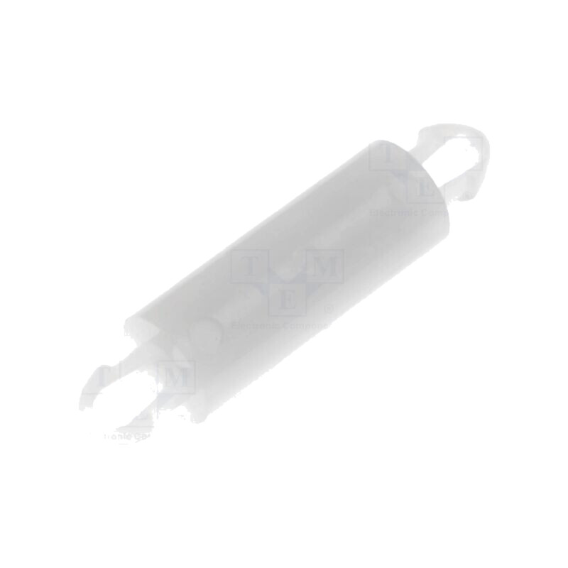 Distanţier PCB; poliamidă; Lung: 12mm; clichet/clichet; naturală