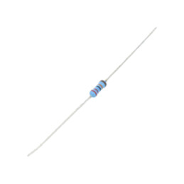 Rezistor: thin film; THT; 220kΩ; 600mW; ±1%; Ø0,6x28mm; Ø2,5x6,5mm