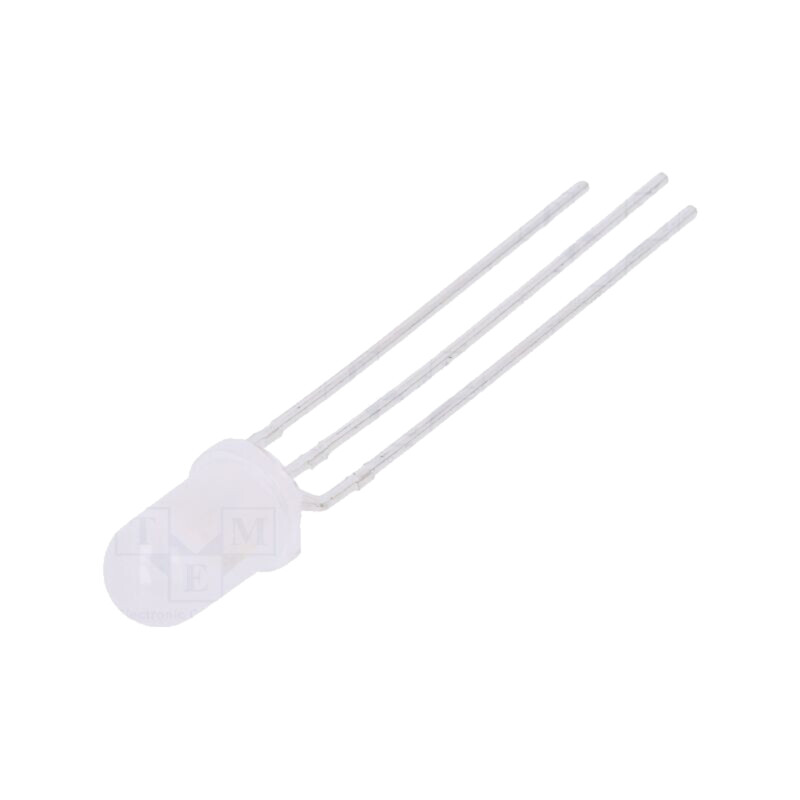 LED; roşie/galben-verde; 5mm; 60°; Parte frontală: convex LED; roşie/galben-verde; 5mm; 60°; Parte frontală: convex