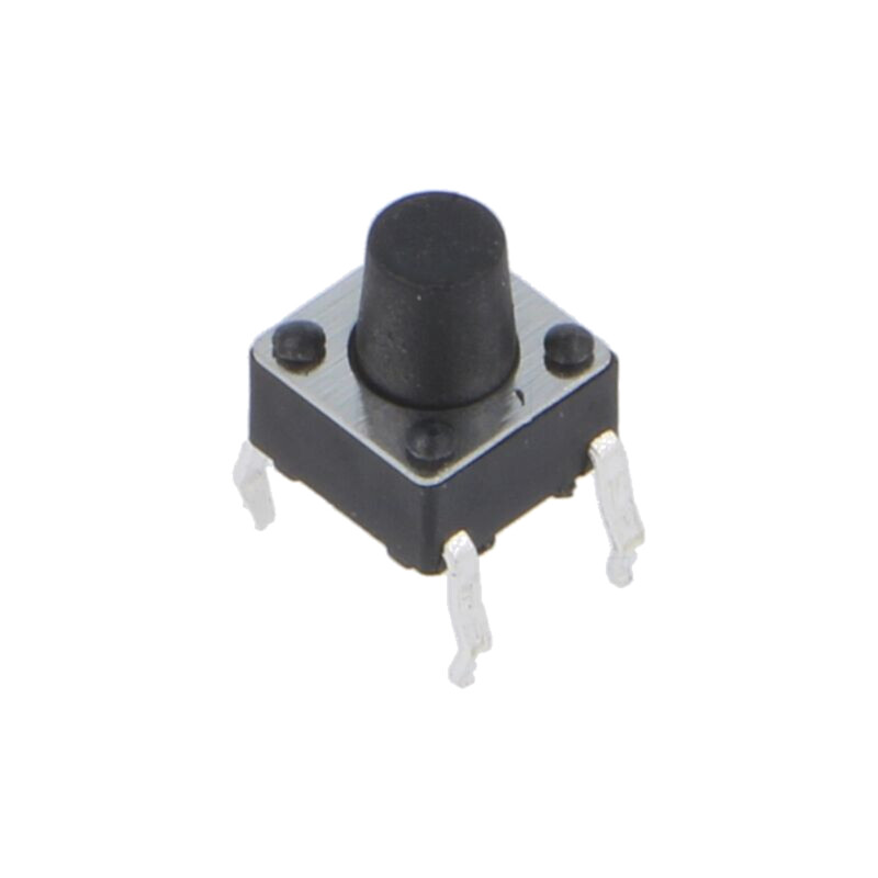 Microîntrerupător TACT; SPST; Poz: 2; 0,05A/12VDC; THT; 2,45N; 7mm Microîntrerupător TACT; SPST; Poz: 2; 0,05A/12VDC; THT; 2,45N; 7mm