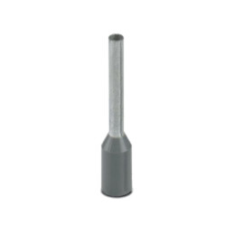 Vârf: tub de capăt; izolată; cupru; 0,75mm2; Lung.capăt: 10mm; gri