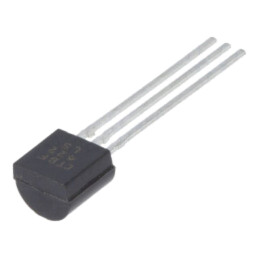 Tranzistor: NPN; bipolar; 250V; 0,5A; 0,8W; TO92