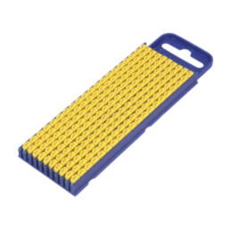 Markere; Marcaj: L; 2,8÷3,8mm; poliamidă; galbenă; -40÷85°C; WIC