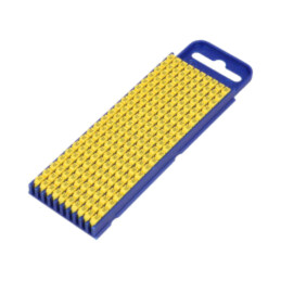 Markere; Marcaj: M; 2,8÷3,8mm; poliamidă; galbenă; -40÷85°C; WIC