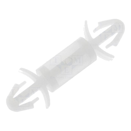 Distanţier PCB; poliamidă; Lung: 9,5mm; clichet/clichet; naturală