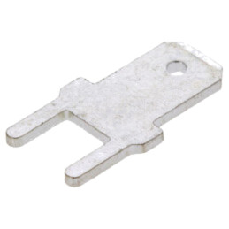 Terminal: plat; 4,8mm; 0,8mm; tată; THT; alamă; cositorit; drept