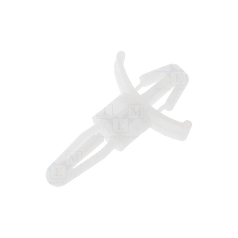 Distanţier PCB; poliamidă; Lung: 6mm; clichet/clichet; naturală Distanţier PCB; poliamidă; Lung: 6mm; clichet/clichet; naturală