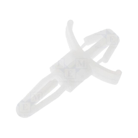 Distanţier PCB; poliamidă; Lung: 6mm; clichet/clichet; naturală