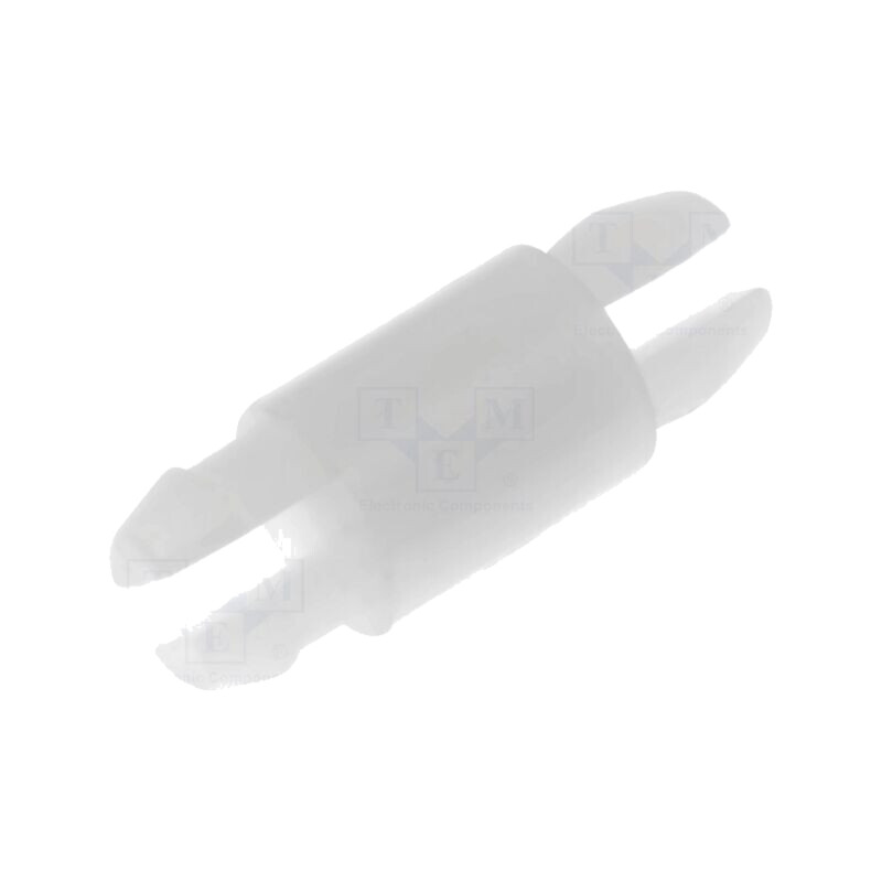 Distanţier PCB; poliamidă; Lung: 6mm; clichet/clichet; naturală