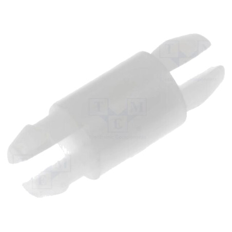 Distanţier PCB; poliamidă; Lung: 6mm; clichet/clichet; naturală