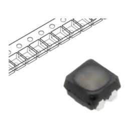 LED; RGB; SMD; 1515; 1,6÷2,4VDC,2,4÷3,2VDC; 1,55x1,5x1mm; 120°; 5mA