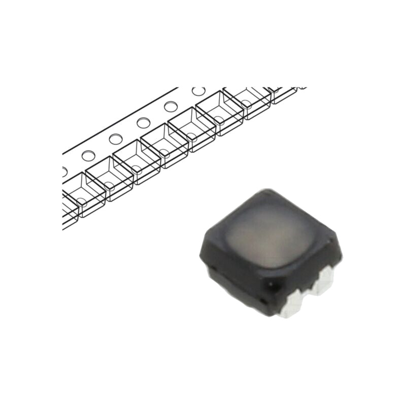 LED; RGB; SMD; 1515; 1,6÷2,4VDC,2,4÷3,2VDC; 1,55x1,5x1mm; 120°; 5mA LED; RGB; SMD; 1515; 1,6÷2,4VDC,2,4÷3,2VDC; 1,55x1,5x1mm; 120°; 5mA