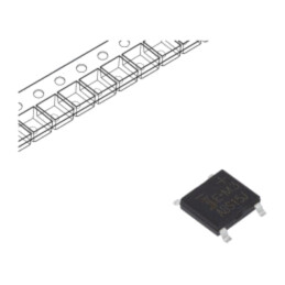 Punte redresoare: monofazat; Urmax: 600V; If: 1,6A; Ifsm: 50A; ABS