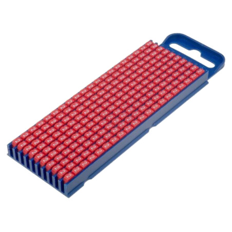Markere; Marcaj: 2; 2,8÷3,8mm; poliamidă; roşie; -40÷85°C; WIC