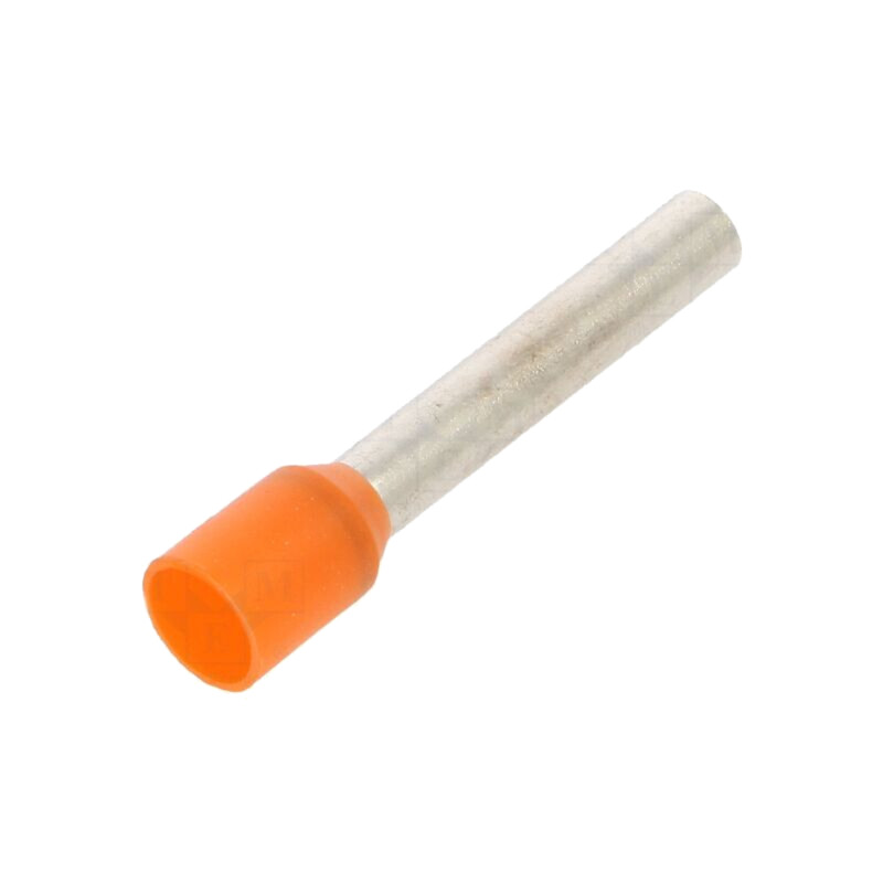 Vârf: tub de capăt; izolată; cupru; 4mm2; 18mm; cositorit; crimpat Vârf: tub de capăt; izolată; cupru; 4mm2; 18mm; cositorit; crimpat