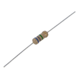 Rezistor: carbon; THT; 6,8MΩ; 1W; ±5%; Ø0,7x25mm; Ø5x12mm; axial