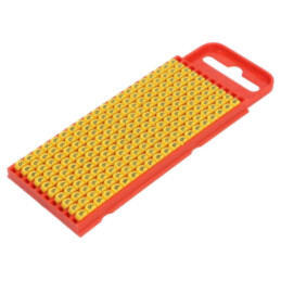 Markere; Marcaj: 6; 2÷2,8mm; poliamidă; galbenă; -40÷85°C; WIC