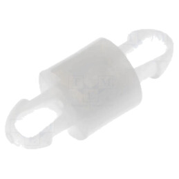 Distanţier PCB; poliamidă; Lung: 4mm; clichet/clichet; naturală