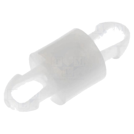 Distanţier PCB; poliamidă; Lung: 4mm; clichet/clichet; naturală