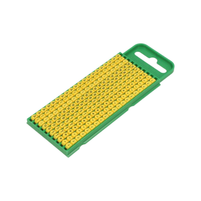 Markere; 0,8÷2,2mm; poliamidă; galbenă; -40÷85°C; cu împingere Markere; 0,8÷2,2mm; poliamidă; galbenă; -40÷85°C; cu împingere