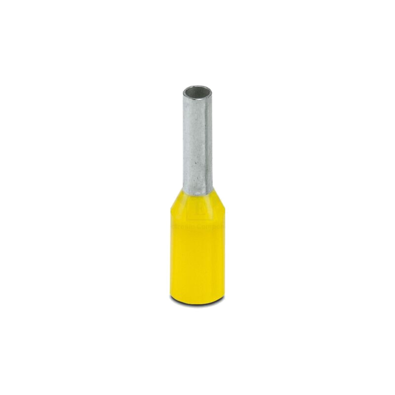 Vârf: tub de capăt; izolată; cupru; 1mm2; Lung.capăt: 6mm; pe cablu